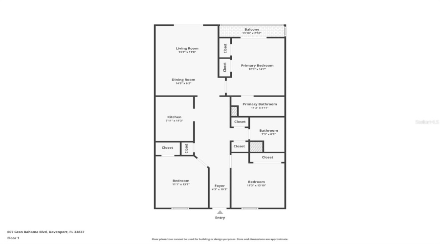 DAVENPORT, Florida 33897, 3 Bedrooms Bedrooms, ,2 BathroomsBathrooms,Residential,For Sale,GRAN BAHAMA,0,MFRS5126860