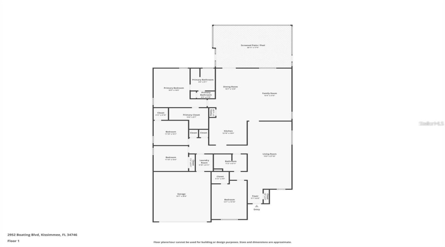 Kissimmee, Florida 34746, 4 Bedrooms Bedrooms, ,2 Bathroomsbathrooms,Residential,For Sale,Boating,Mfra4652424