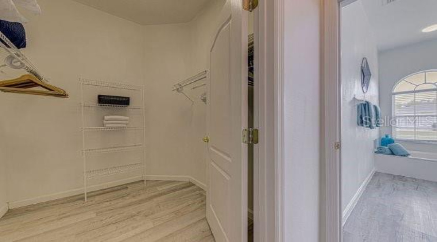 Generous Walk In Closet In Primary Bedroom