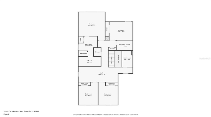 ORLANDO, Florida 32836, 5 Bedrooms Bedrooms, ,3 BathroomsBathrooms,Residential,For Sale,PARK ESTATES,0,MFRO6310446