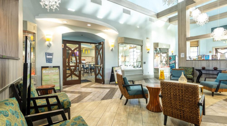 Clubhouse Lobby Oasis Etery Entry