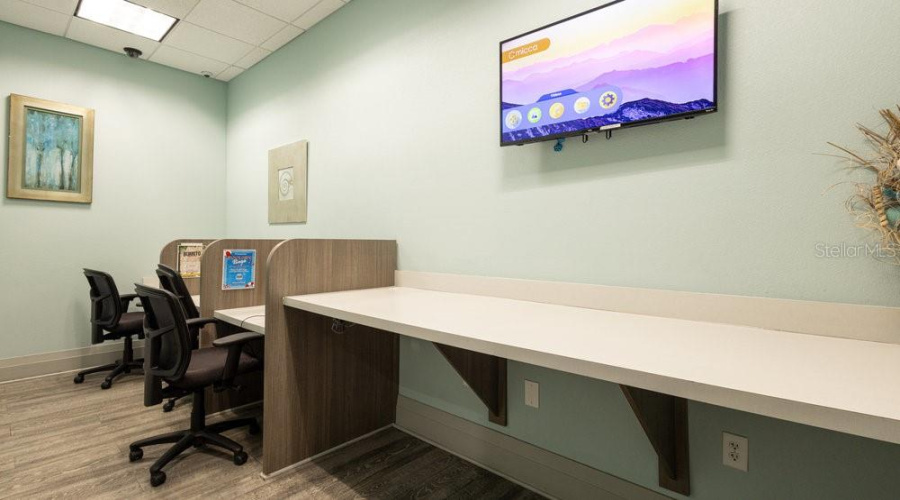 Clubhouse Work Space