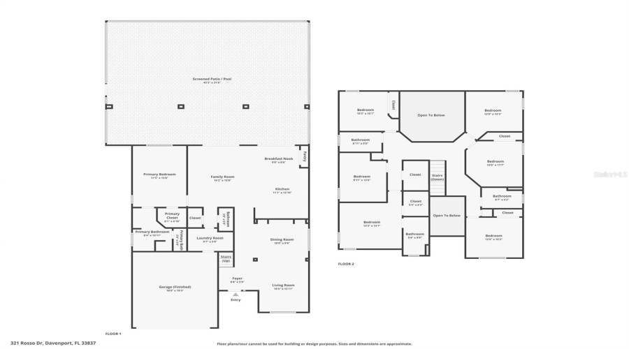 DAVENPORT, Florida 33837, 7 Bedrooms Bedrooms, ,4 BathroomsBathrooms,Residential,For Sale,ROSSO,0,MFRS5127285