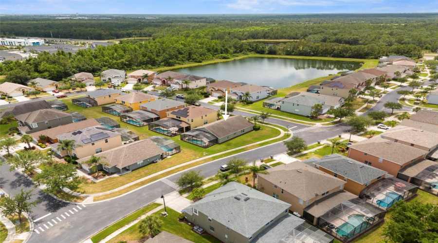 Another overhead view of the neighborhood