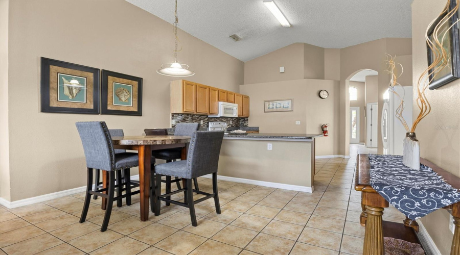 Casual dining space