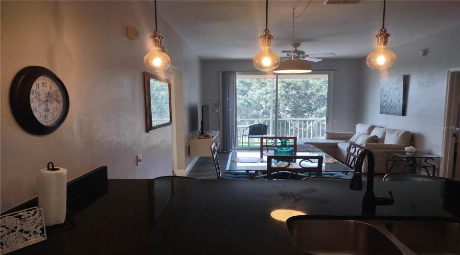 dining area from kitchen