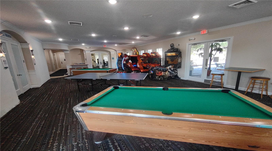Game Room / Arcade in Clubhouse