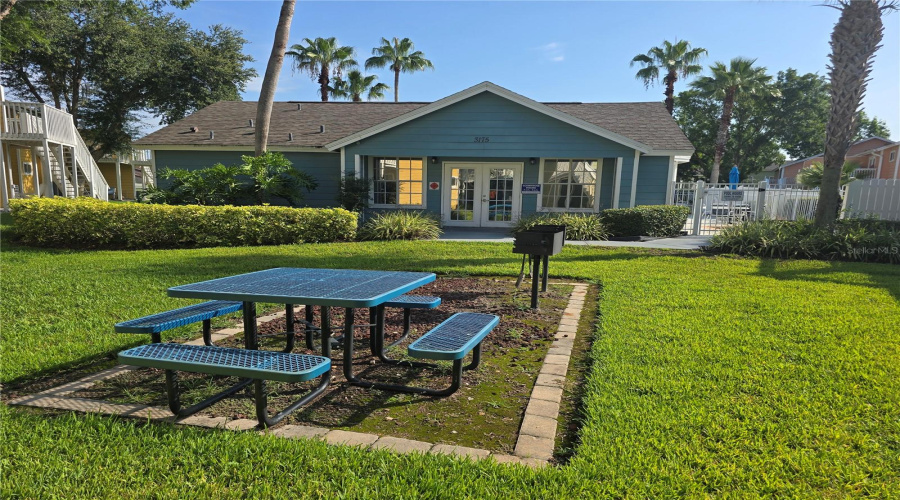 BBQ picnic area & clubhouse #1