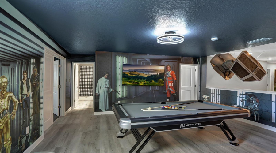 Star Wars Theme Adult Game Room