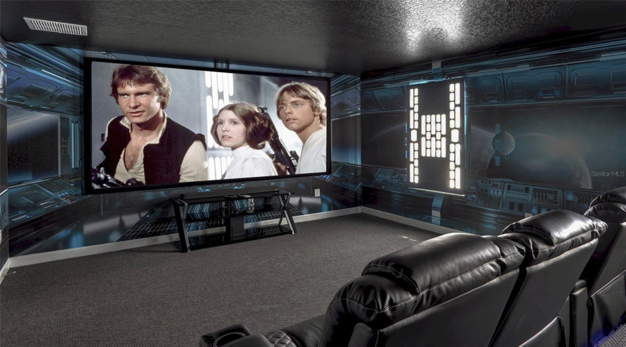 Star Wars Theme Movie Theater - 120