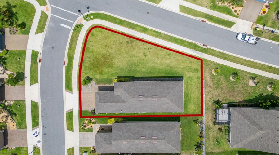 Large Corner Lot!