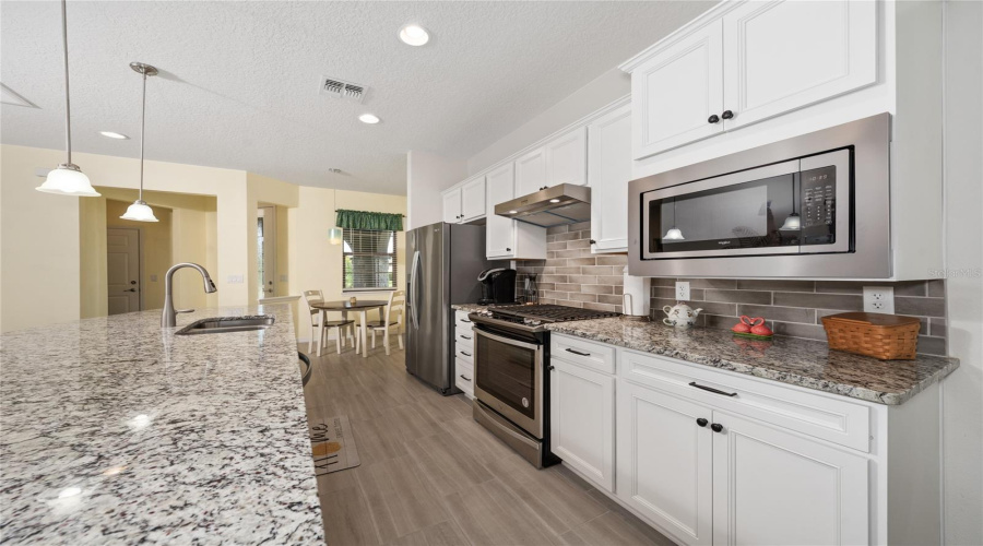 Granite Counters, Oversized Island With Sink, Lots Of Cabinet Space!