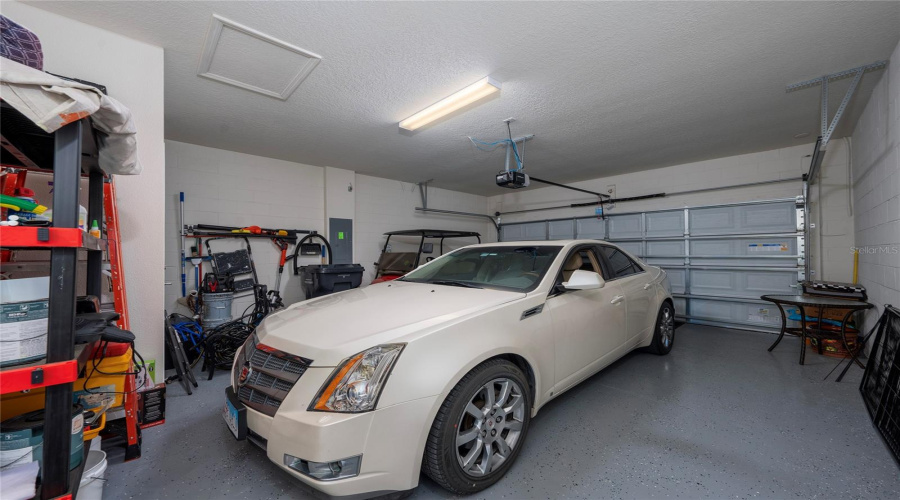 Spacious Garage For 1 Car, A Golf Cart, And Storage