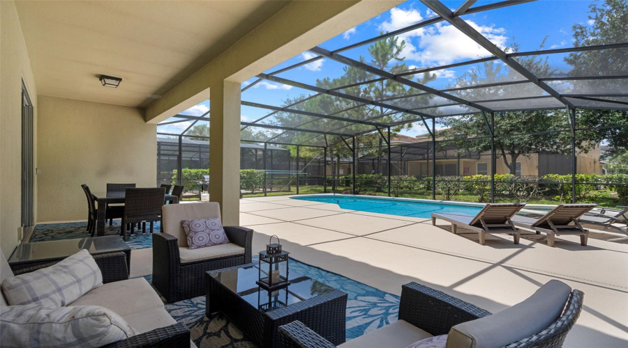 Screened-In Lanai And Pool