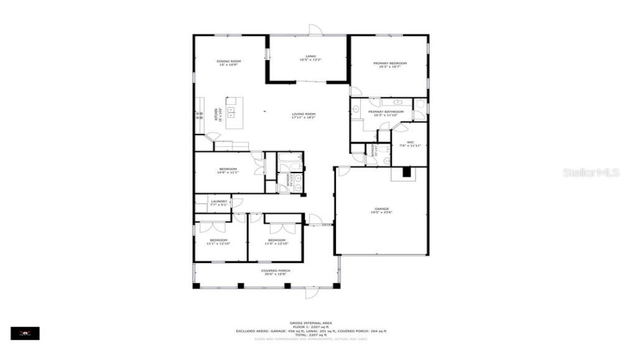 Kissimmee, Florida 34746, 4 Bedrooms Bedrooms, ,2 Bathroomsbathrooms,Residential,For Sale,Brassie,Mfrs5127760