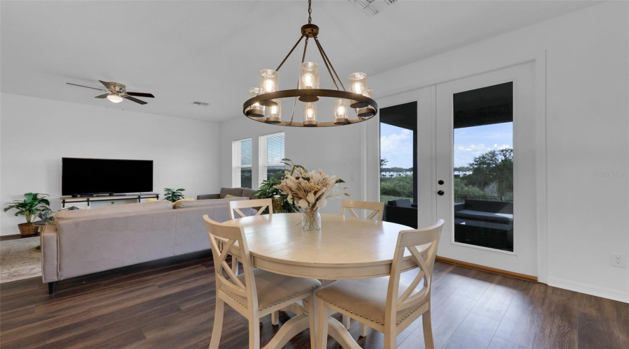 Dining Room and Living Room