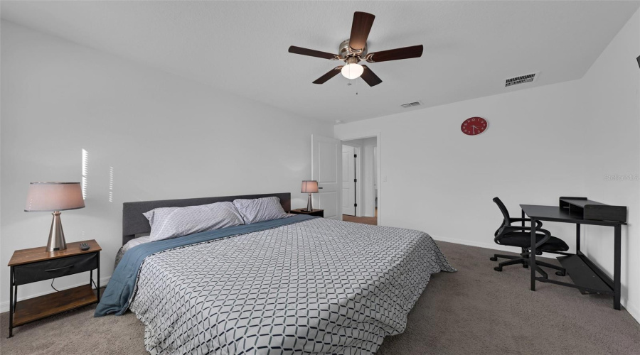 Upstairs - Bedroom with walk-in closet