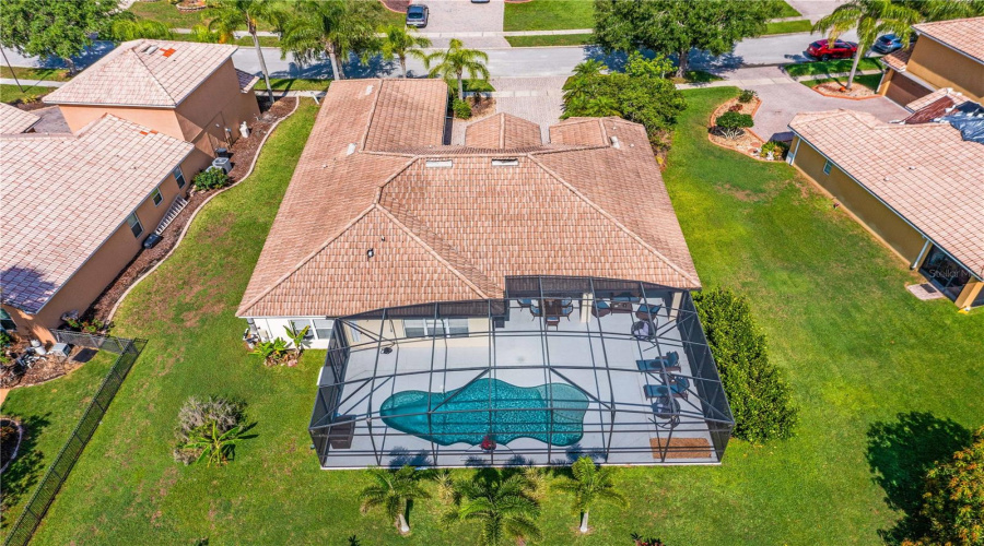 Aerial View From The Rear