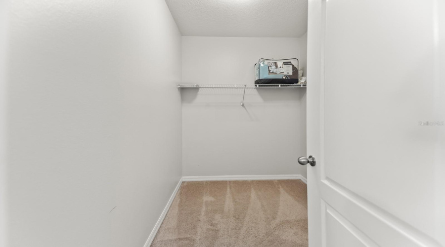 Spacious Primary Closet