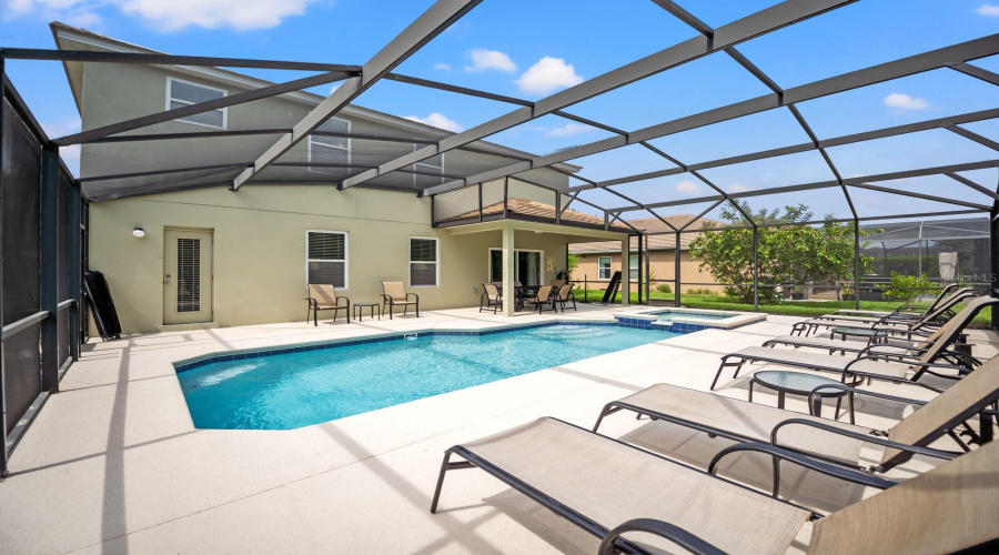 Expansive Pool Deck