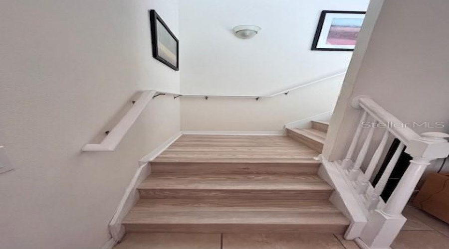 Entry To The Stairway From Living Room