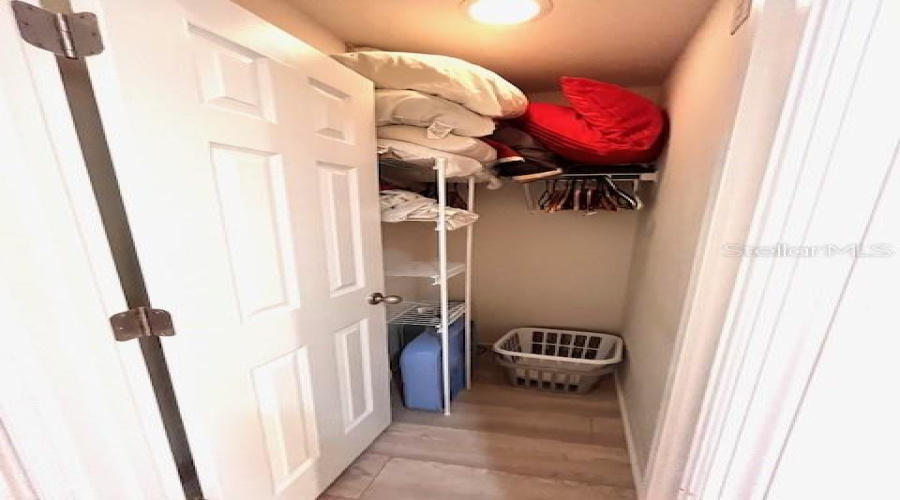Walk-In Closet With Shelving