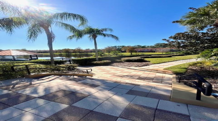 Walking Path To Gazebo, Fishing Peir, Second Pool And Playground