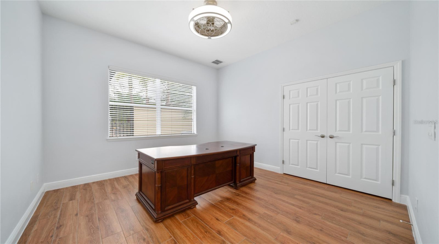 Second Downstairs Bedroom With A Closet / Or Make It An Office.