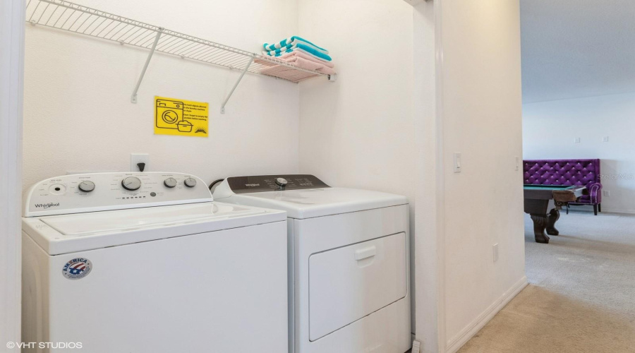 Inside Laundry Upstairs
