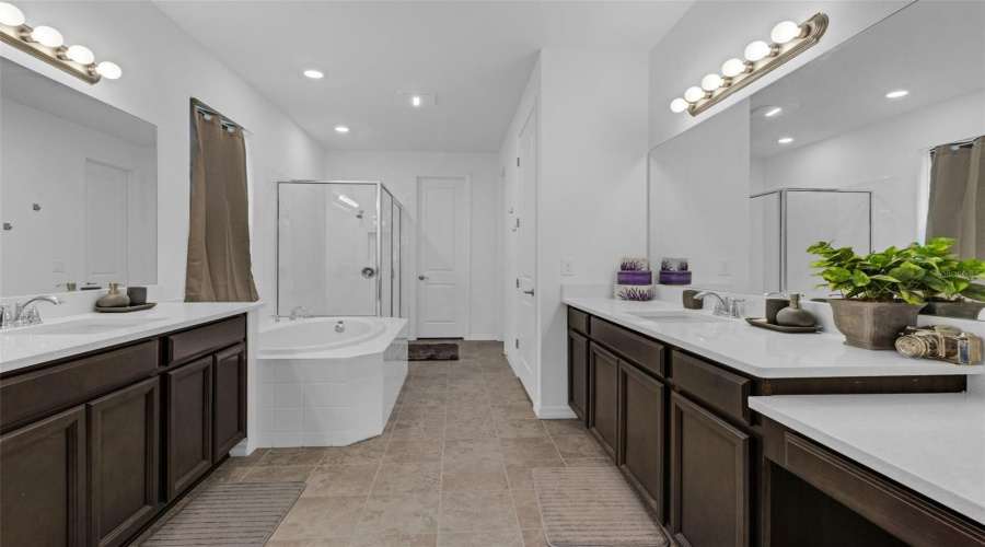 Primary bathroom downstairs