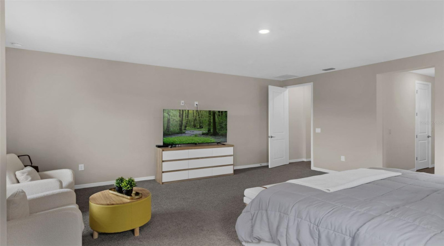 Primary bedroom upstairs
