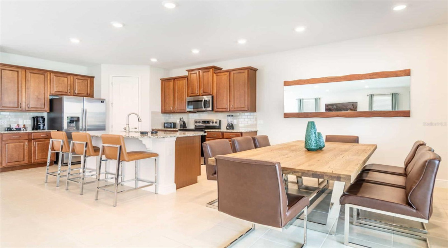 Donning Room and Kitchen