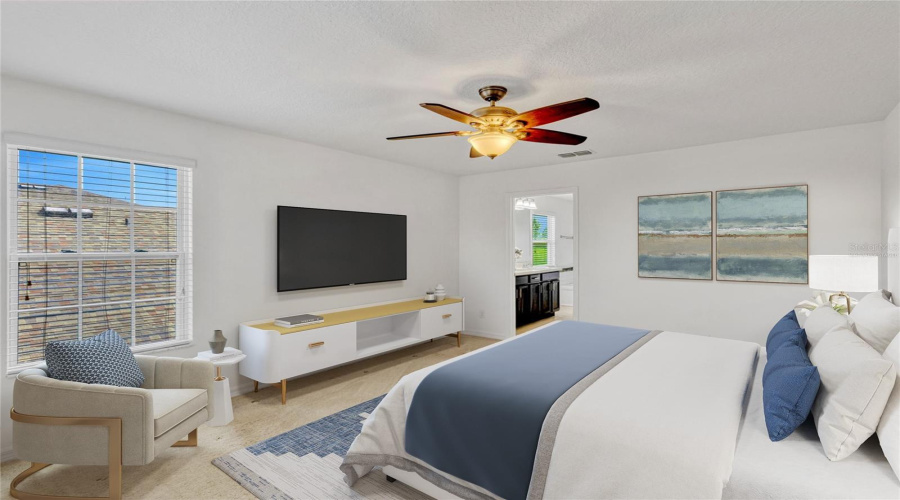 VIRTUALLY STAGED - Primary Bedroom