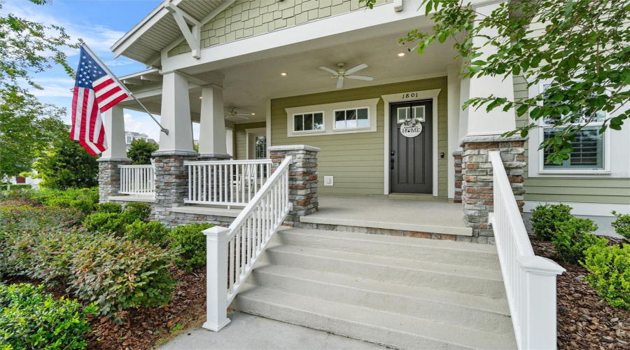 Front steps