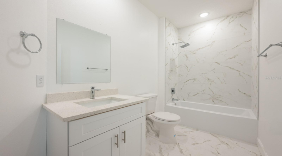 On the upstairs level, Bathroom 4 accommodates the nearby Bedrooms.