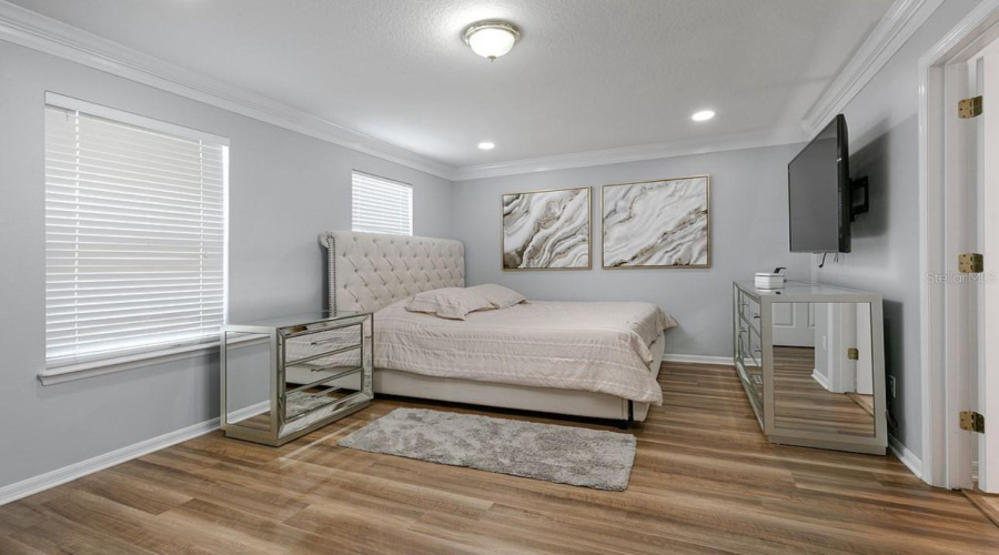 Primary Suite With Sitting Work Area