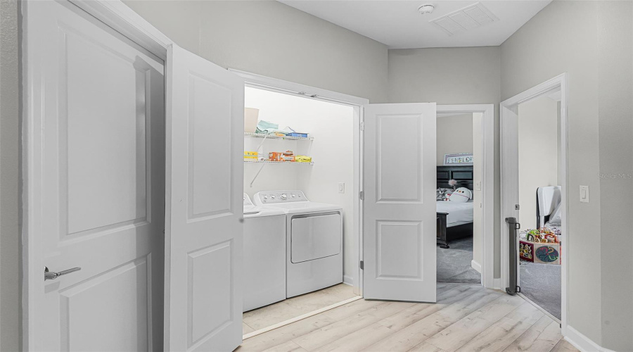 Laundry Upstairs