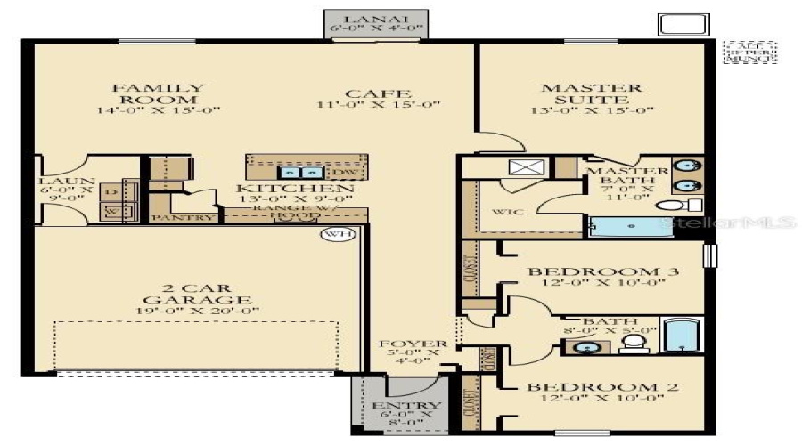 Popular Dover Floor Plan