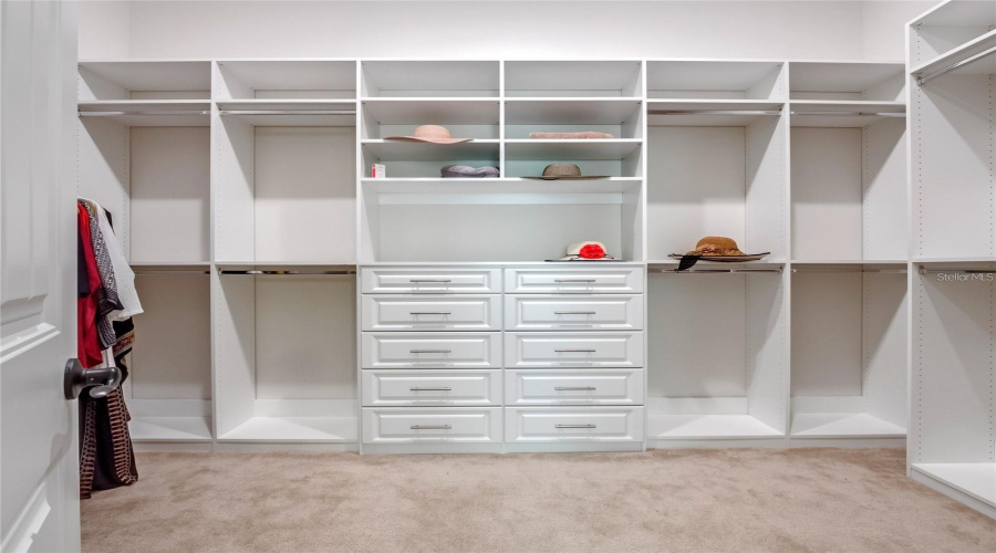 Spacious Walk-in Closet
