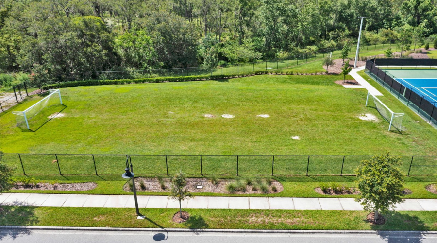 Community soccer field