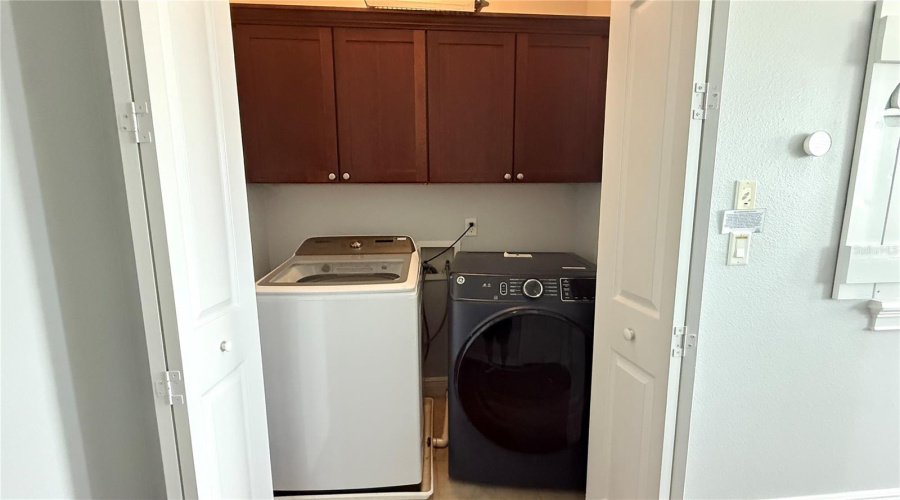 Laundry closet