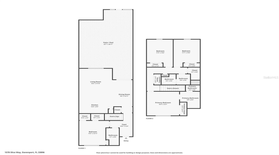 DAVENPORT, Florida 33896, 4 Bedrooms Bedrooms, ,3 BathroomsBathrooms,Residential,For Sale,SLICE,0,MFRS5128766