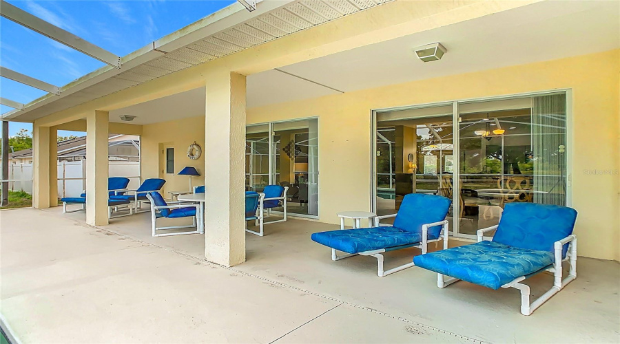 Covered lanai