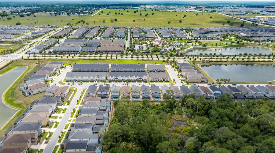 Aerial Neighborhood