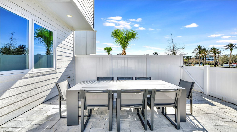 Backyard view