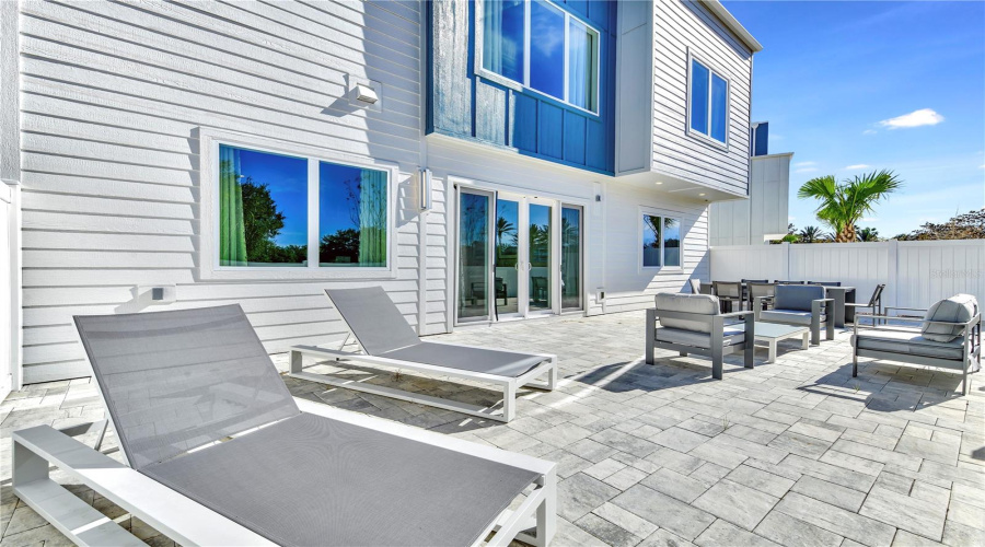 Backyard view
