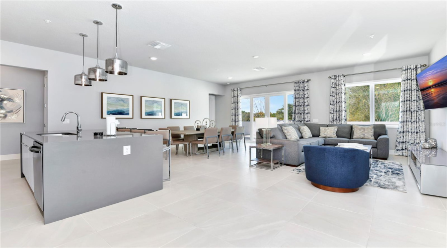 Living Room: Open-concept