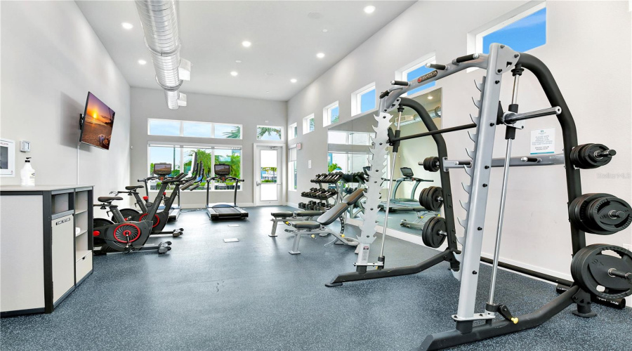 Gym: Fitness center