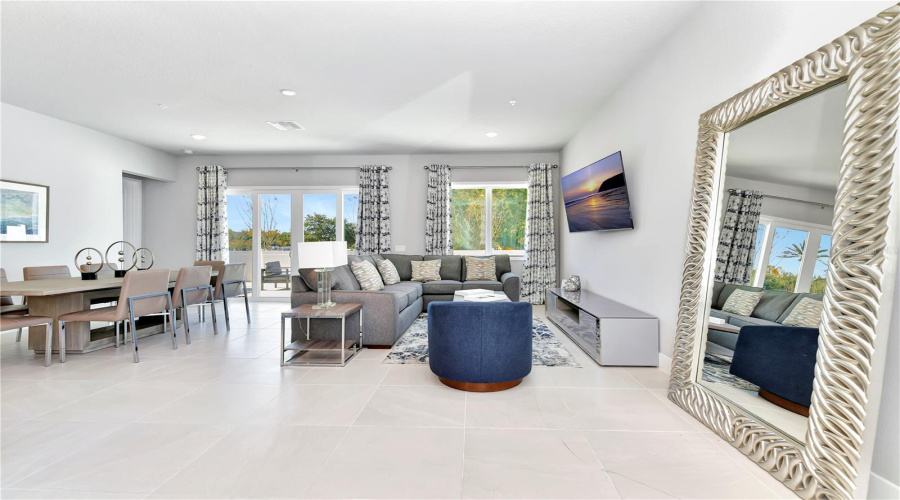 Living Room: Open-concept
