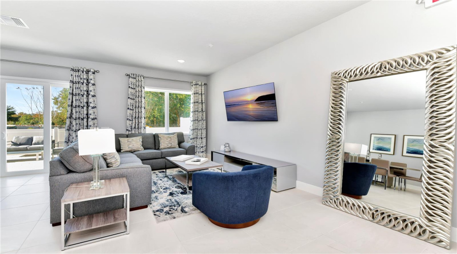 Living Room: Open-concept